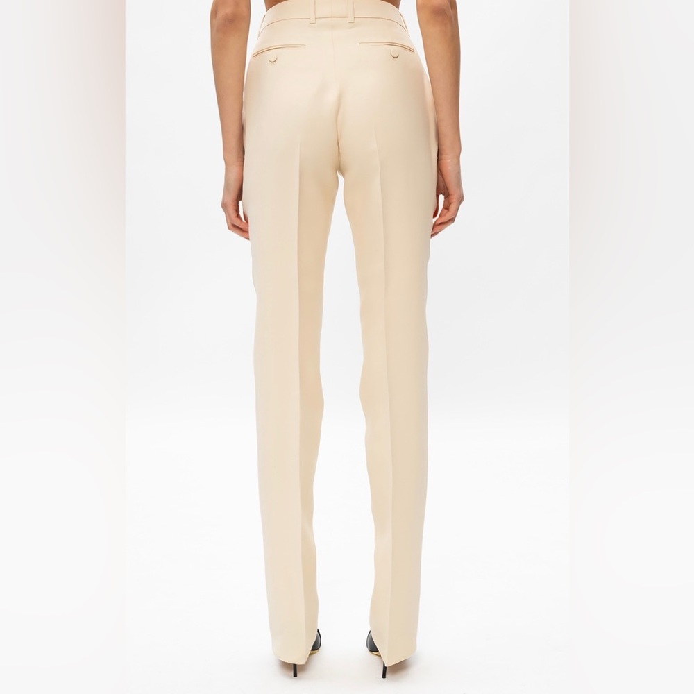 Gucci NWT silk and wool blended Trousers - Picture 2 of 8